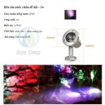 Đèn LED âm nước 3W RGB đổi màu