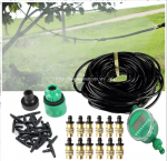 Bộ tưới cây tự động 12 đầu phun sương bằng đồng kèm van nước hẹn giờ