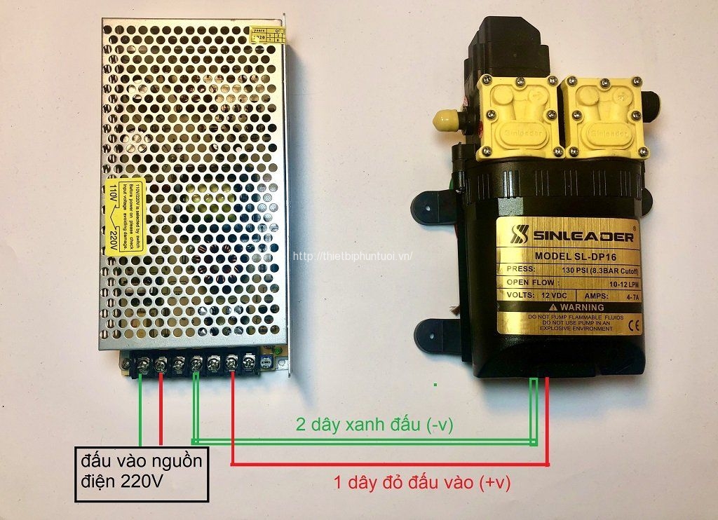 Máy bơm mini 12v phun sương, tăng áp lực nước cưc mạnh 2 moter không kèm nguồn Máy bơm mini 12v phun sương, tăng áp lực nước cưc mạnh 2 moter không kèm nguồn