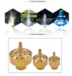 Đầu phun hình bông hoa phi 49mm